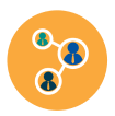 Establishing a care network icon